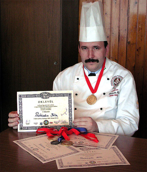 A Magyar Nemzeti Hungarikumok és Értékek Szövetségének szakmai társelnöke, Prohászka Béla Prohászka Béla