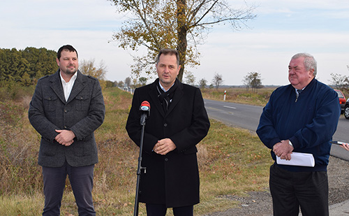 4,5 km hosszan újult meg a Dévaványa- Gyomaendrőd összekötő út